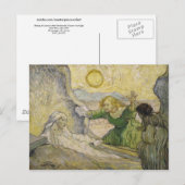 バン・ゴッホファインアートラザロ(レンブラント)の育成 ポストカード (正面/裏面)