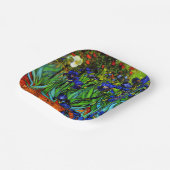 バン・ゴッホ絵画ズ・アイリス ペーパープレート (傾斜あり)