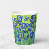 バン・ゴッホ・アイリス 紙コップ (裏面)