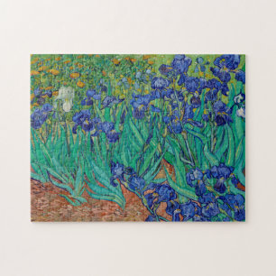 バン・ゴッホ・アイリ絵画セス・フローラ ジグソーパズル