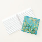 バン・ゴッホ・アーモンド・ブロッサム・ウィズ・金ゴールド・ダスト ノートブック (内部)