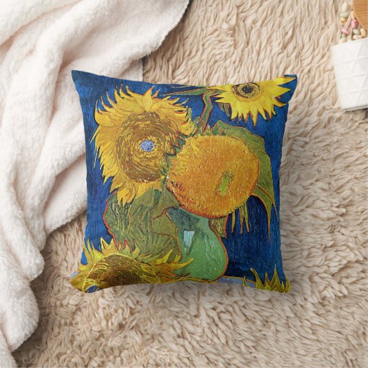 バン・ゴッホ クッション (ブランケット)