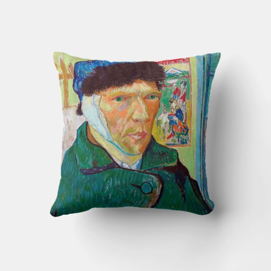 バン・ゴッホ クッション (裏面)
