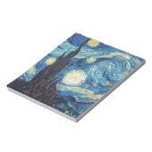 バン・ゴッホ・スタリー・ナイト・インプレ絵画ッションズ ノートパッド (回転)
