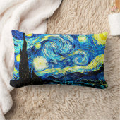 バン・ゴッホ:スタリー・ナイト ランバークッション (ブランケット)