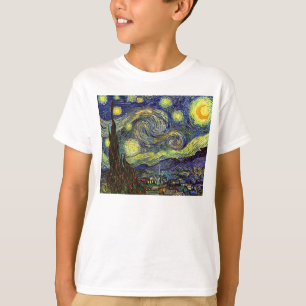 バン·ゴッホ·スターリー·ナイト Tシャツ
