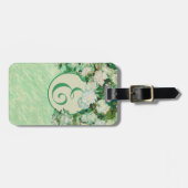 バン・ゴッホ・パーソナライズされたバラ・タグ ラゲッジタグ (正面横)