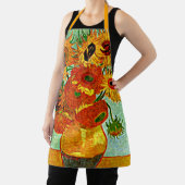 バン・ゴッホ – ヒマワリ12、有絵画名な エプロン (インサイチュ)