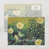 バン・ゴッホ・ワイルド・バラ 案内ポストカード (正面/裏面)