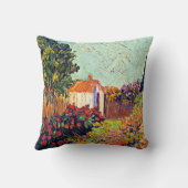 バン・ゴッホ – 有名なア素晴らしート絵画の風景 クッション (裏面)