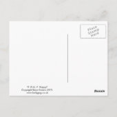 バン。ダブ、バン。ハッピー！ ポストカード (裏面)