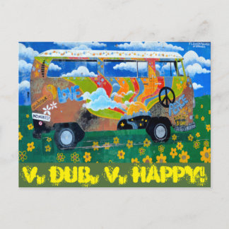 バン。ダブ、バン。ハッピー！ ポストカード