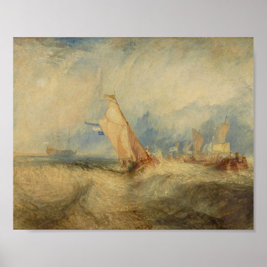 バン・トロンプ、彼のマスターを喜ばせるだろう1844 ポスター (正面)