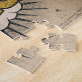 バン！ヴィンテージ漫画ブックスチームパンクアポップ・アートのート ジグソーパズル (側面)