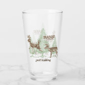 バン！冗談だろ！狩りおもしろいビール タンブラーグラス (裏面)