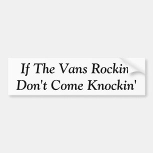 バンRockin -バンパーステッカー バンパーステッカー