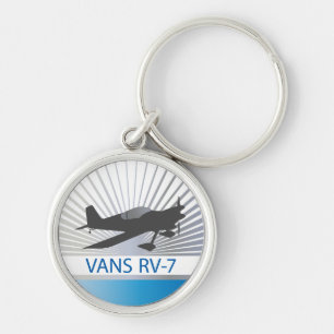バンRV-7の飛行機 キーホルダー