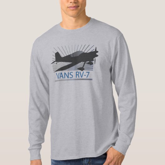 バンRV-7の飛行機 Tシャツ (正面)