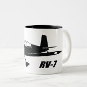 バンRV-7 ツートーンマグカップ (正面右)