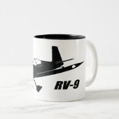 バンRV-9 ツートーンマグカップ (正面右)