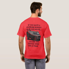 バンTシャツのAチームロゴ Tシャツ