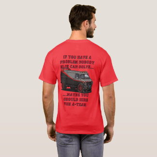 バンTシャツのAチームロゴ Tシャツ