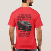 バンTシャツのAチームロゴ Tシャツ (裏面)