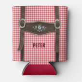 バヴァリアンレダーホーゼンクーラーボックス 缶クーラー (正面)