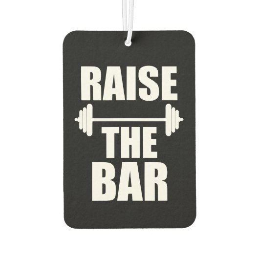 バーおもしろいことわざウェイトジムを上げる カーエアーフレッシュナー (裏面)