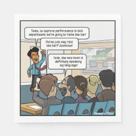 バーおもしろいパーティー スタンダードランチョンナプキン