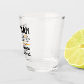 バーおもしろい試験1つ星の非常に悪い推奨しない ショットグラス (右)