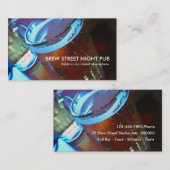 バーおよびパブの名刺 名刺 (正面/裏面)