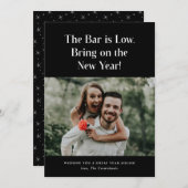 バーが低い写真年賀状 シーズンカード (正面/裏面)