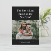 バーが低い写真年賀状 シーズンカード (スタンド正面)