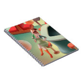 バーで飲む猫ビール ノートブック (右側)