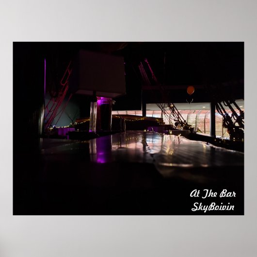 バーで ポスター (正面)