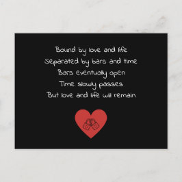 バーと時間で区切る ポストカード