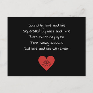 バーと時間で区切る ポストカード