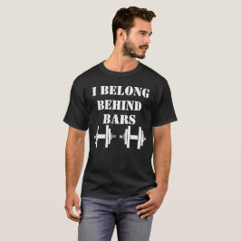 バーに所属すべき面白いスポーツのトレーニング Tシャツ