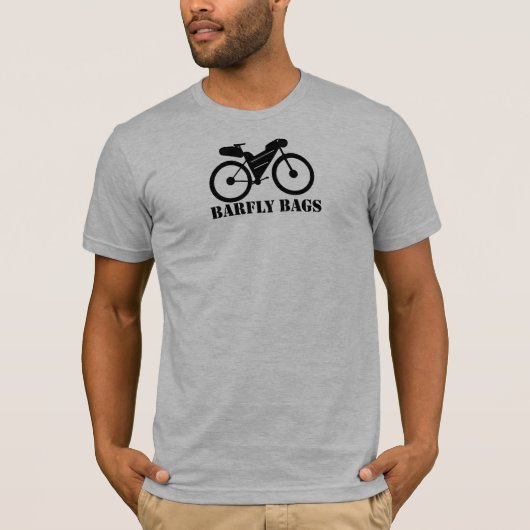 バーのはえはロゴのティーを袋に入れます Tシャツ (正面)