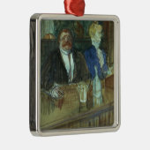 バーのアンリーdeツールーズLautrec |: 脂肪質Pr メタルオーナメント (右)