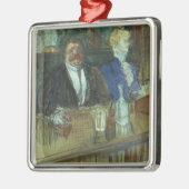 バーのアンリーdeツールーズLautrec |: 脂肪質Pr メタルオーナメント (左)