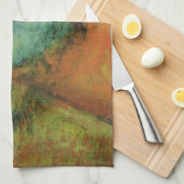 バーのダンサーEdgar Degasヴィンテージ・バレエ キッチンタオル (四つ折り)