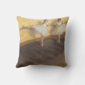 バーのダンサーEdgar Degasヴィンテージ・バレエ クッション (裏面)