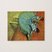 バーのダンサーEdgar Degasヴィンテージ・バレエ ジグソーパズル (横)