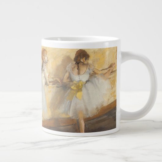 バーのダンサーEdgar Degasヴィンテージ・バレエ ジャンボコーヒーマグカップ (右)