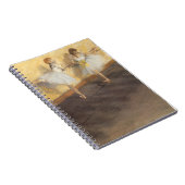 バーのダンサーEdgar Degasヴィンテージ・バレエ ノートブック (右側)