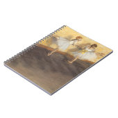 バーのダンサーEdgar Degasヴィンテージ・バレエ ノートブック (左側)