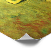 バーのダンサーEdgar Degasヴィンテージ・バレエ ポスター (角)