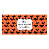 バーのハローウィンパーティ ラックカード (裏面)